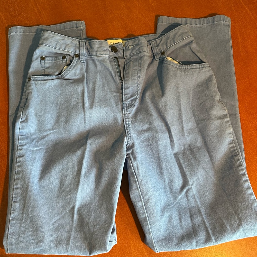 St. John’s Bay stretch classic light blue women’s jeans, 8, EUC